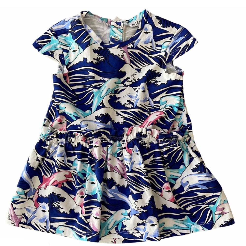 - Art & Eden organic sea life dress